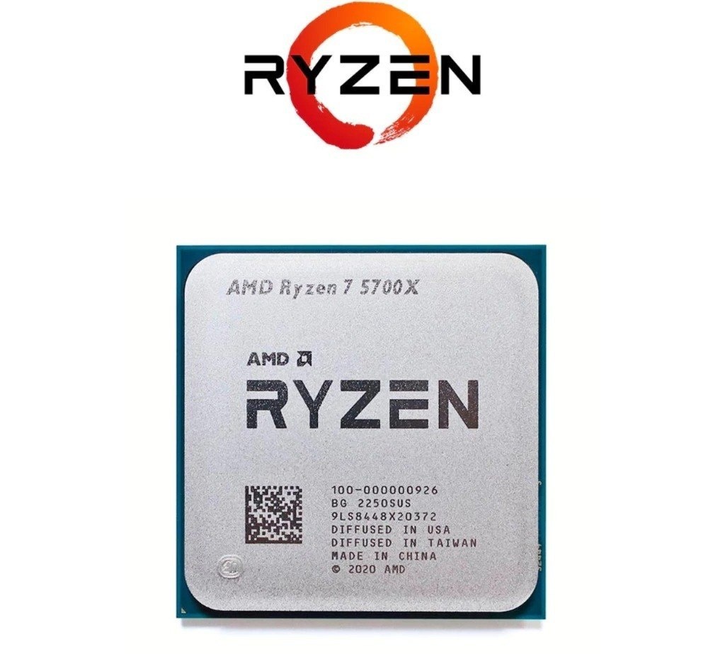 5700x Processador Ryzen 7 5700x 3.4ghz 4.6ghz Max  Novo SBox