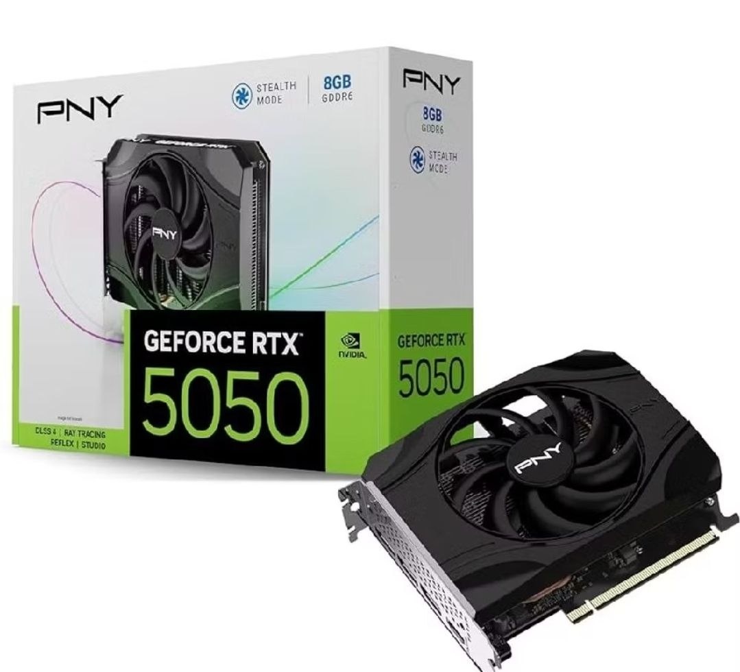 Placa de Video GeForce NVIDIA PNY RTX5050 8GB GDDR6