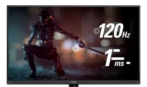 Monitor Gamer AOC 21.5 120Hz 22B30HM23 FHD, 1MS, Preto
