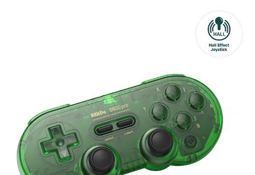 Controle Gamer 8Bitdo SN30 Pro, Joystick Hall Effect, para Nintendo Switch, macOS, Android, PC, SteamOS, Raspberry Pi