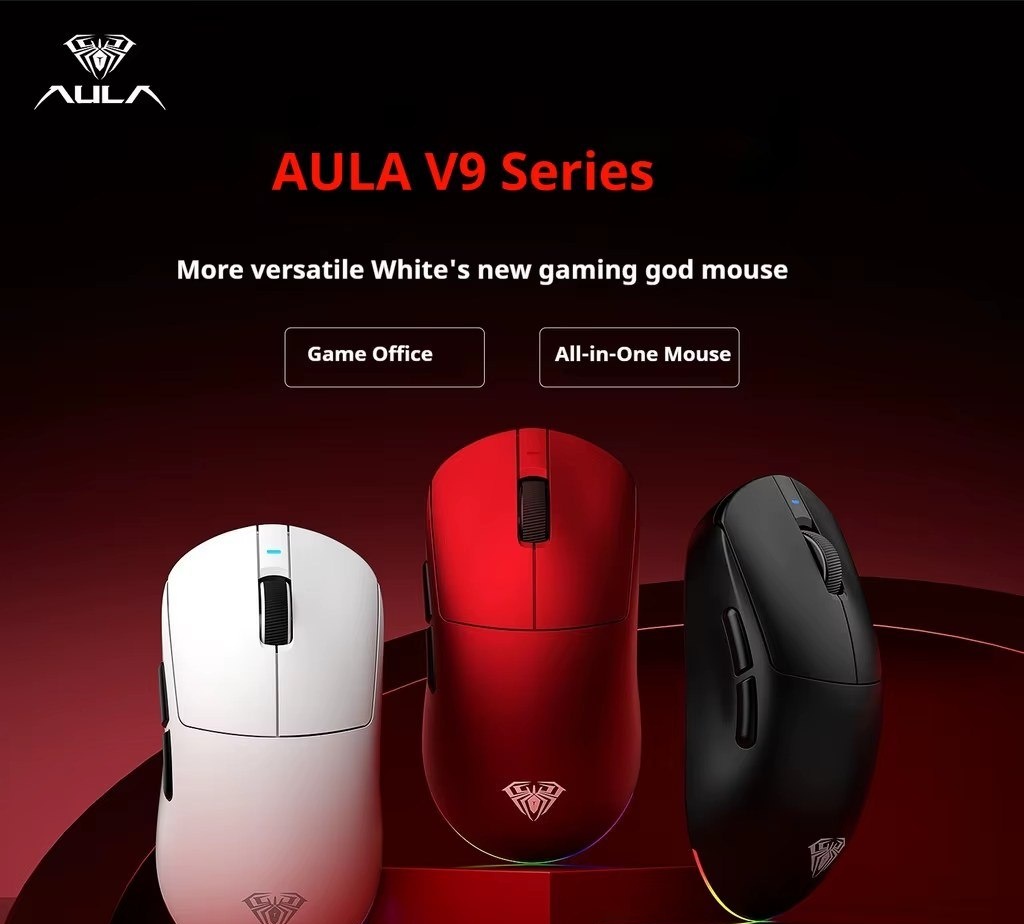 Mouse Aula V9 Ultra