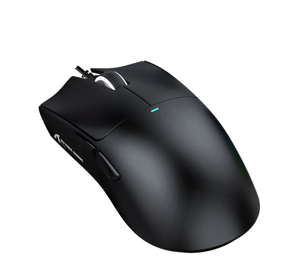 Mouse Gamer Com Fio Attack Shark X11 Ultraleve 12 800 Dpi 5 Botoes Preto