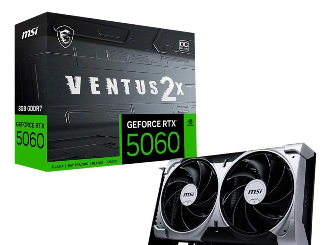 Nvidia RTX 5060 MSI Ventus 2x Oc Edition