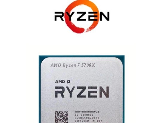 5700x Processador Ryzen 7 5700x 3.4ghz 4.6ghz Max - Novo SBox