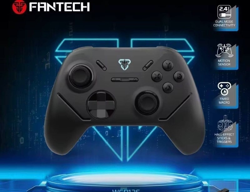 Controle Sem Fio Fantech WGP13S, AnalógicosGatilhos Hall Effect, 1KHz