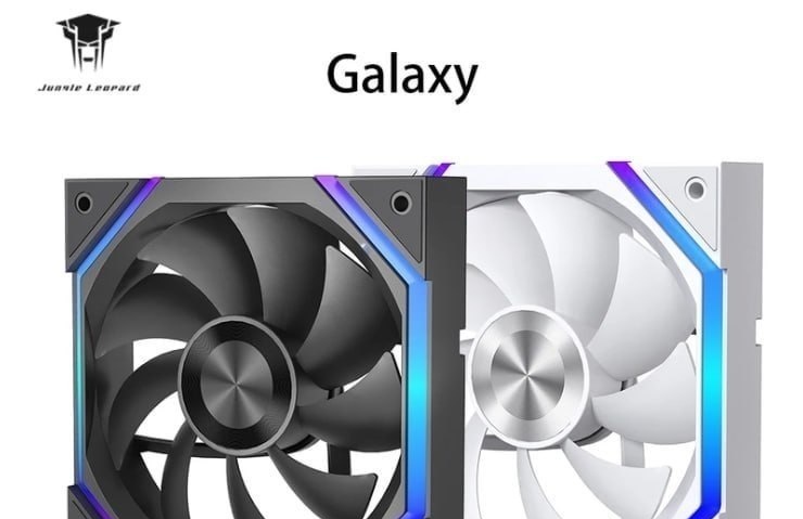 2x Fan Jungle Leopard Galaxy ARGB
