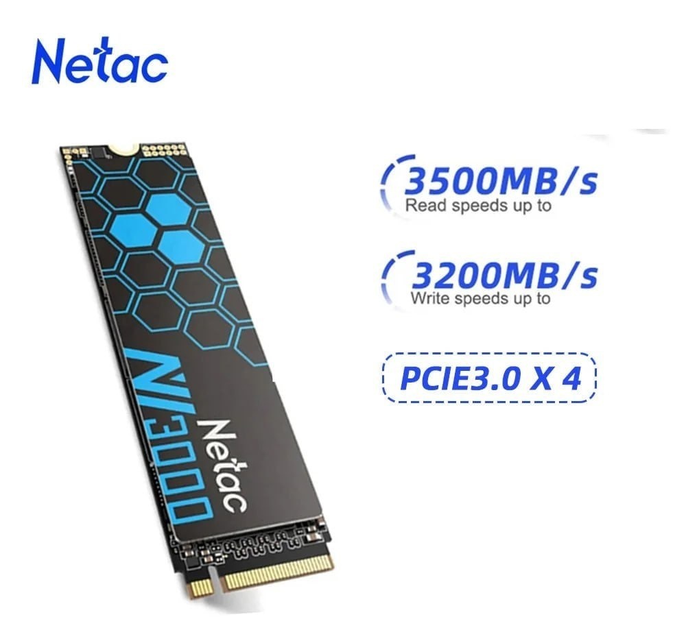 Netac SSD NVME M.2 500 GB