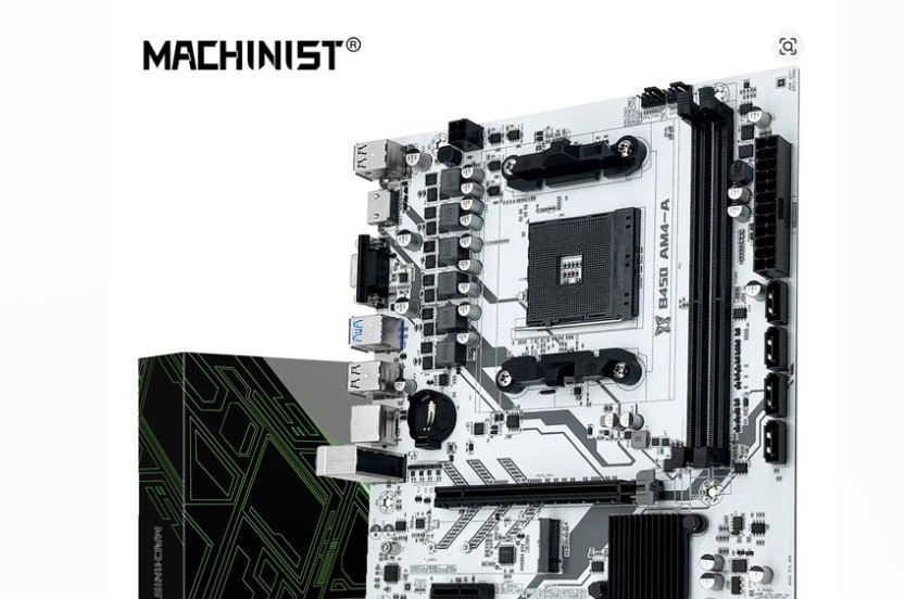 Placa-mãe Machinist B450M por