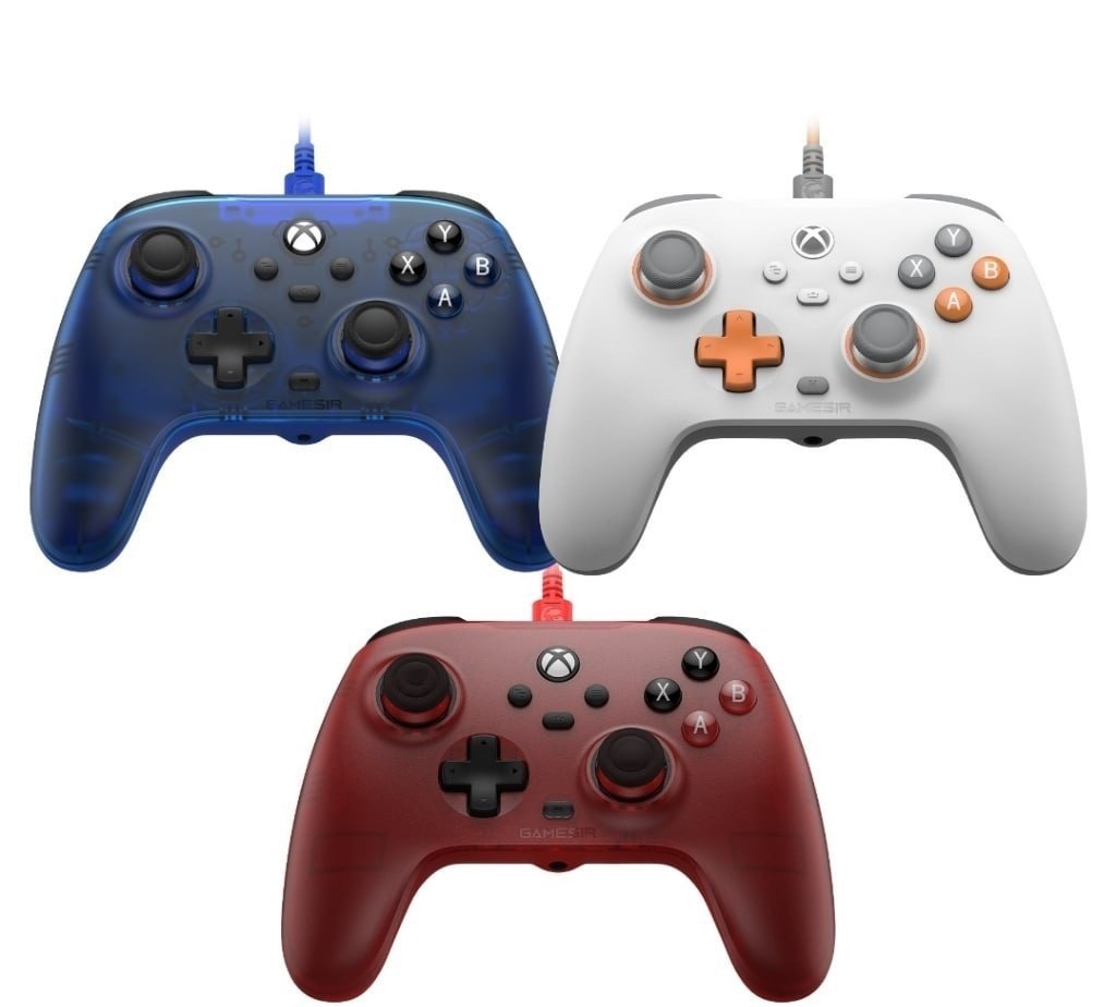 Controle Gamesir T7 com Fio para Xbox One, Series S X, PC, Efeito Hall Anti Drift, Com fio