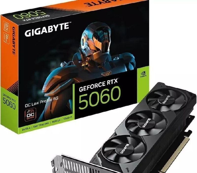 PLACA DE VIDEO GIGABYTE GEFORCE RTX 5060 LOW PROFILE 8GB