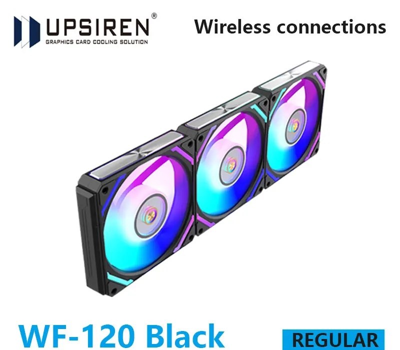 UPSIREN WF-120 ARGB PWM 3 PCS Chassi fanARGB120mm4PIN PWMCor Mágica Costura Sem Fio
