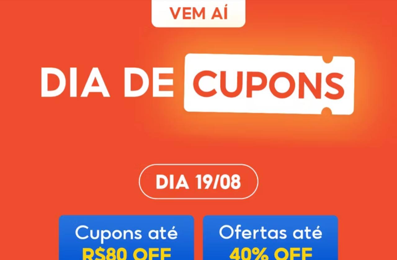 Resgate todos os cupons aqui