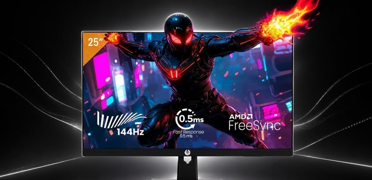 Monitor Gamer Haiz 25 Full HD IPS 144Hz 0.5ms
