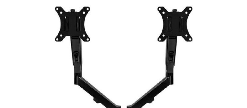 Suporte Articulado Para Dois Monitores Zinnia Nimbo 210, 13 Pol. a 32 Pol