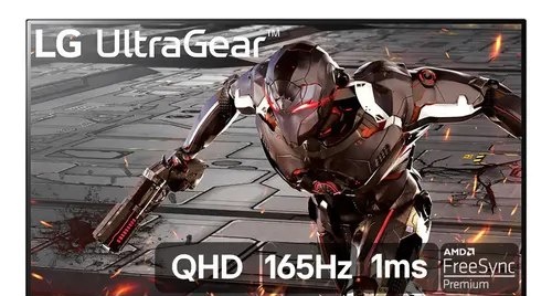 Monitor Gamer LG UltraGear 32, 2K QHD, 165Hz, 1ms, VA, FreeSync Premium, G-Sync, HDR10 - 32GN600-B