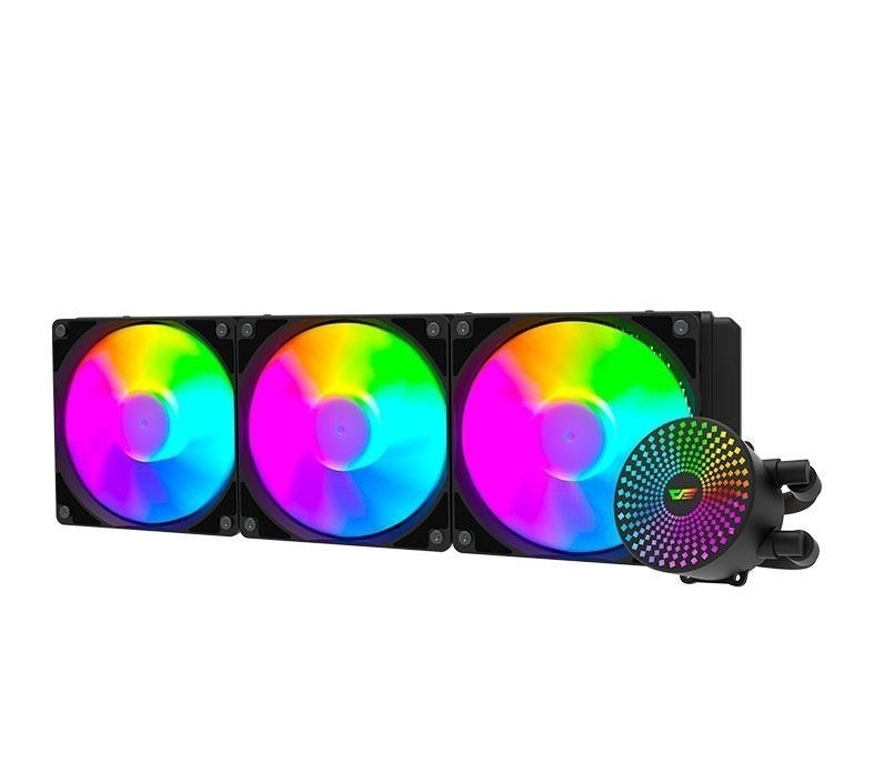 Water Cooler Aigo Darkflash DC360 Radiant, ARGB, 360mm, Preto, DC360BK