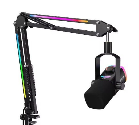 Microfone FIFINE AM8 PROT com Braço RGB