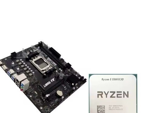 Processador AMD AM4 Ryzen 5 5500X3D novo