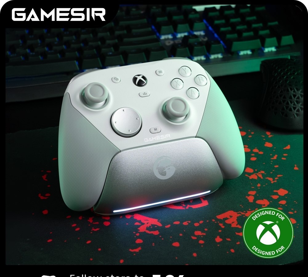 GameSir G7 Pro para Xbox Series X  Controle S com Joysticks TMR, Gatilhos de Efeito Hall