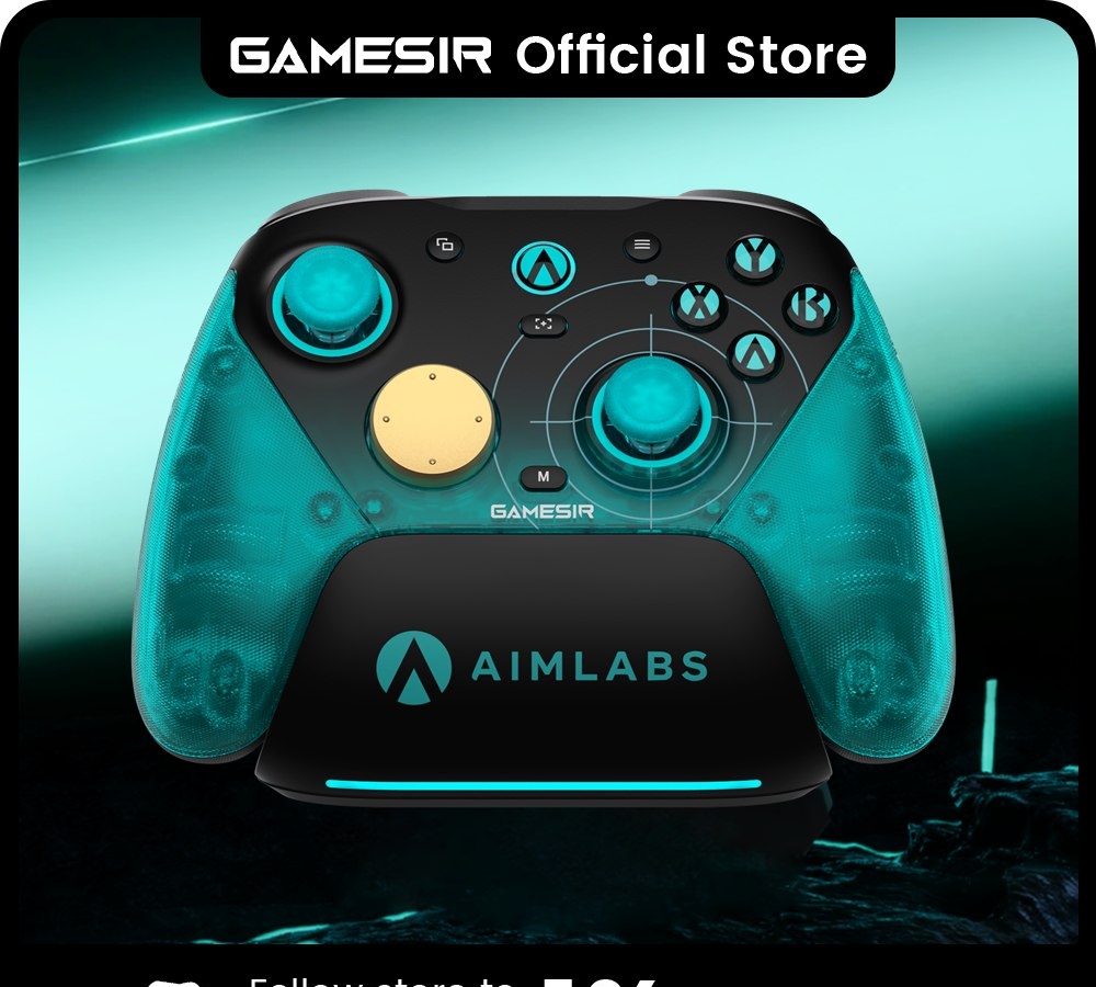 Controle GameSir G7 Pro 8K Aimlabs Edition Wireless Switch  8000Hz Polling Rate Gamepad, TMR Gen-2 Joystick Hall Effect Trigger