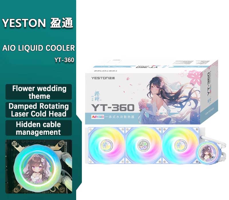 Water Cooler 360mm Yeston Zaeginal YT-360