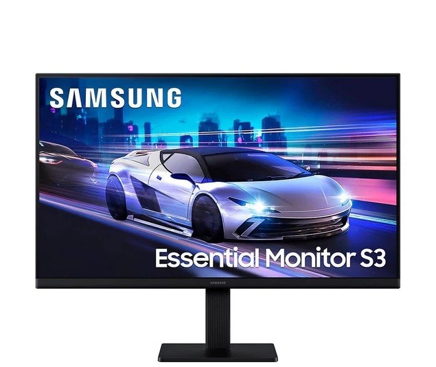 Monitor Gamer Samsung Essential S3 27 120Hz 25W 5ms GTG IPS Flicker Free Eye Saver Flat