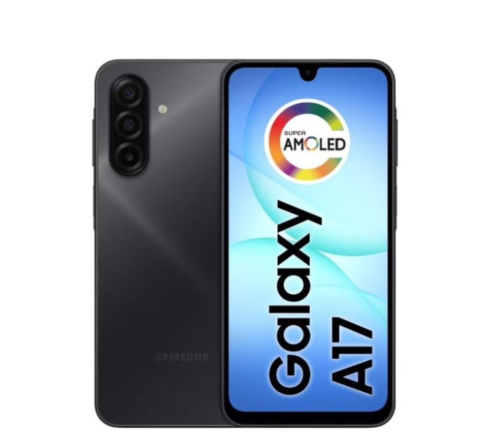 Celular Galaxy A17 4G Tela 6.7 128GB Super AMOLED Câmera Tripla 50MP Samsung - Preto