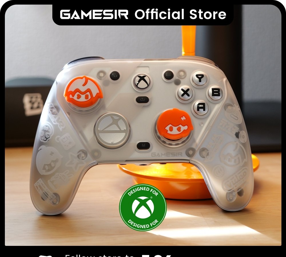 Controle GameSir G7 Pro Zenless Zone Zero para Xbox  Base de Carregamento, Joystick TMR, Gatilho com Efeito Hall, Faceplate Intercambiável