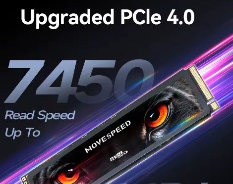 SSD NVMe Movespeed PCIe 4.0