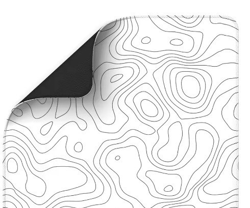 Mousepad Attack Shark Cm02, base de borracha antiderrapante 450x400x4mm