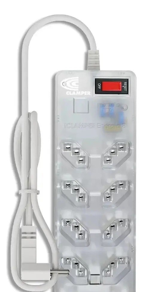Filtro De Linha Dps Iclamper Energia 8 Tomadas