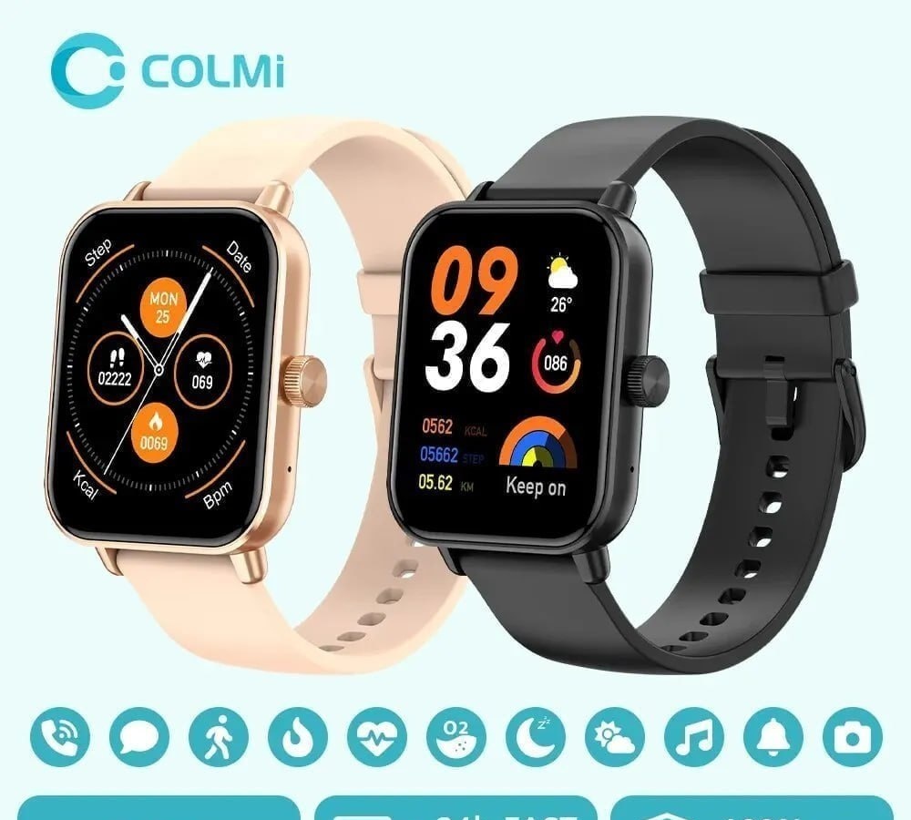 2 Unidades - Smartwatch Colmi P81