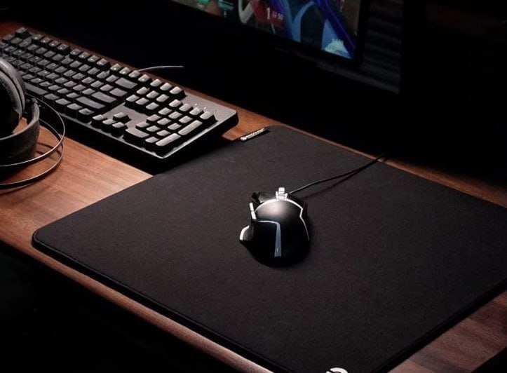 Mousepad Exco Sports Gaming, Super Soft, base de borracha, 450x400x4mm