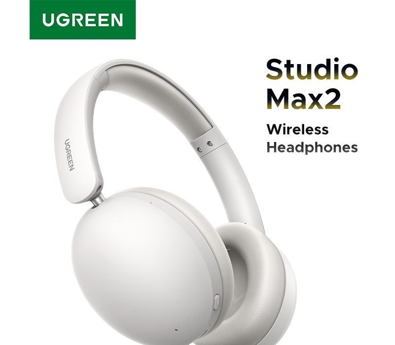 Fone de ouvido Bluetooth sem fio UGREEN, com duração de reprodução de 80 horas, fone de ouvido estéreo HiFi com microfone, Bluetooth 5.4