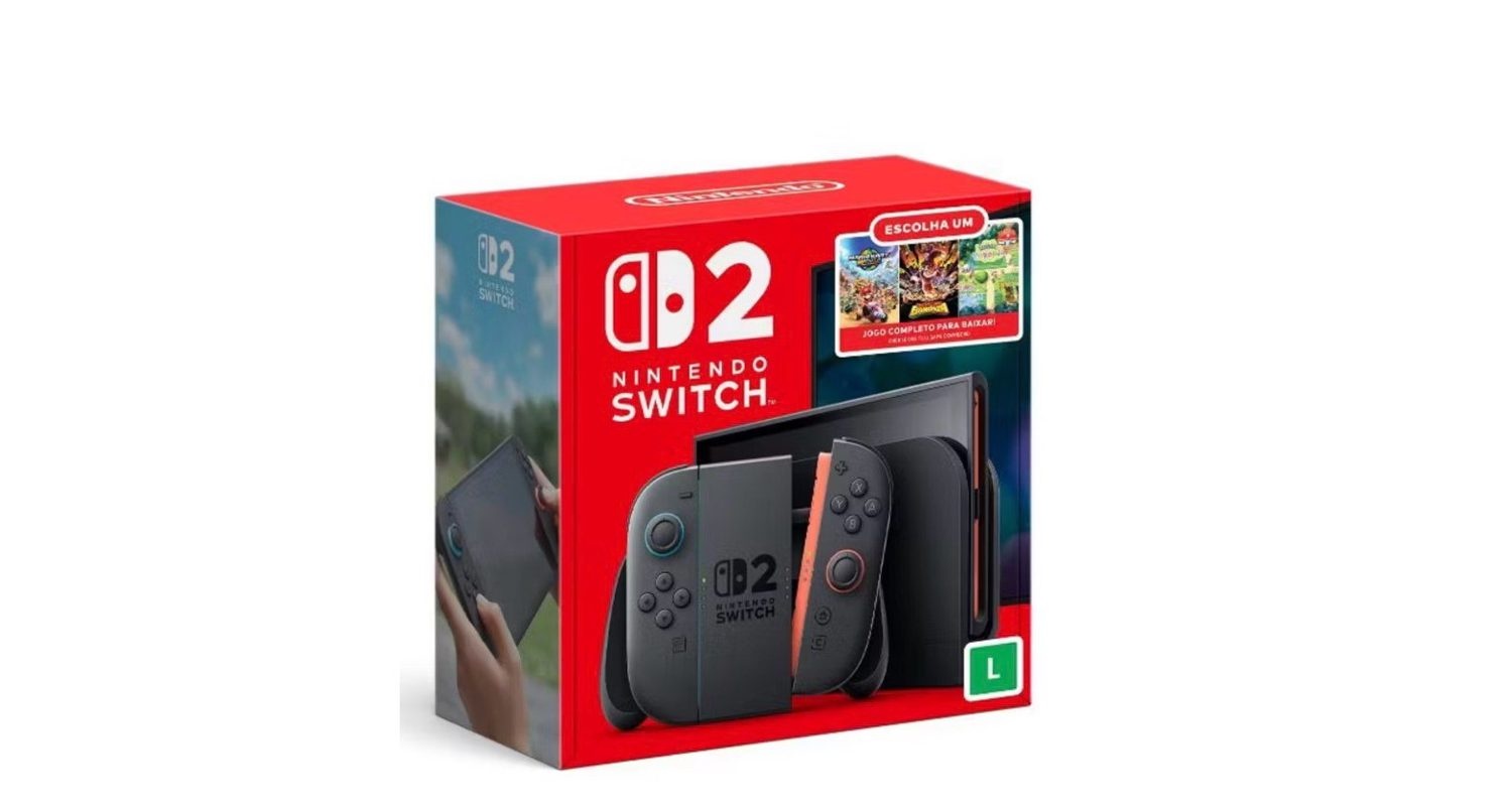 Nintendo Switch 2 lcd 256GB novo