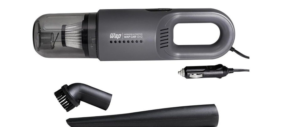 Wap Aspirador de Pó Automotivo Car 12V2, Portátil, 420ml, com Recipiente Removível e Filtro Lavável, 180W 12Vdc