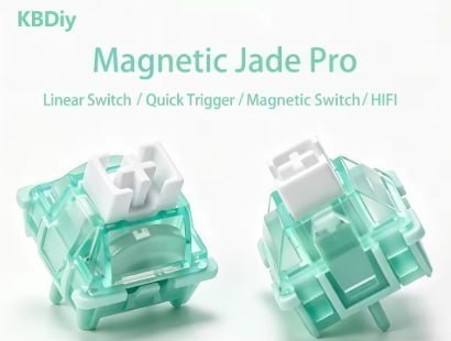 110 peças Switch Magnético KBDiy Jade Pro 32g