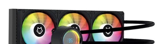 Water Cooler Husky Glacier, Iluminação ARGB, 360mm, AMD e Intel, Preto - HWT700PT
