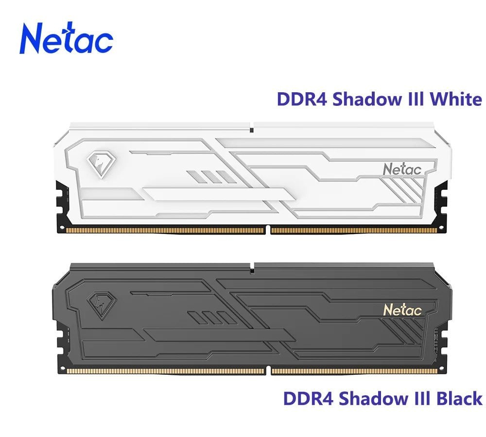 Memória Ram Netac Shadow III DDR4 2x8GB 3200Mhz