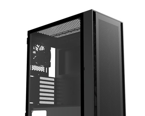 Gabinete Montech Air 1000 Lite Mesh, ATX, Vidro temperado  3 Fans Preto, sem led