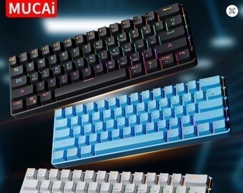 Teclado Mecânico Mucai Mk61, 61 keys