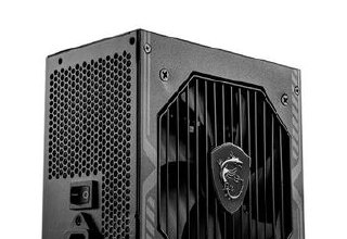 Fonte MSI MAG A650BN, 650W, 80 Plus Bronze, PFC Ativo, Com Cabo, Preto - 306-7ZP2B22-CE0