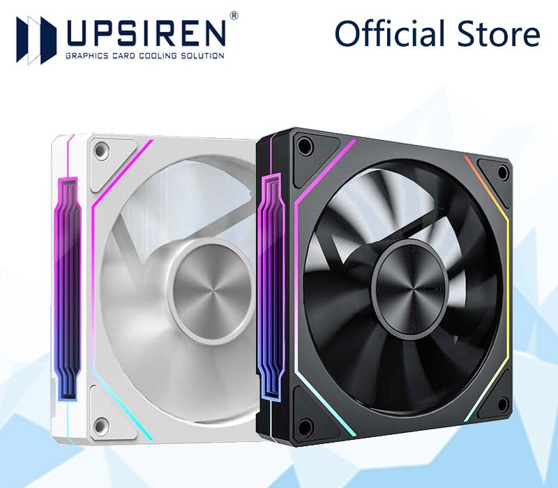KIT 5 FANS UPSIREN UF-2 PRISM 5 PRO 12CM ARGB