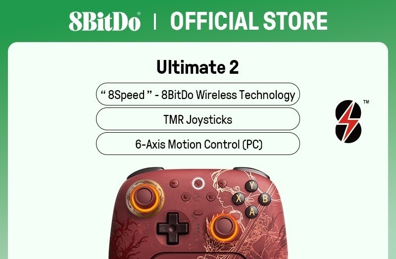 Controle 8BitDo Ultimate Wireless