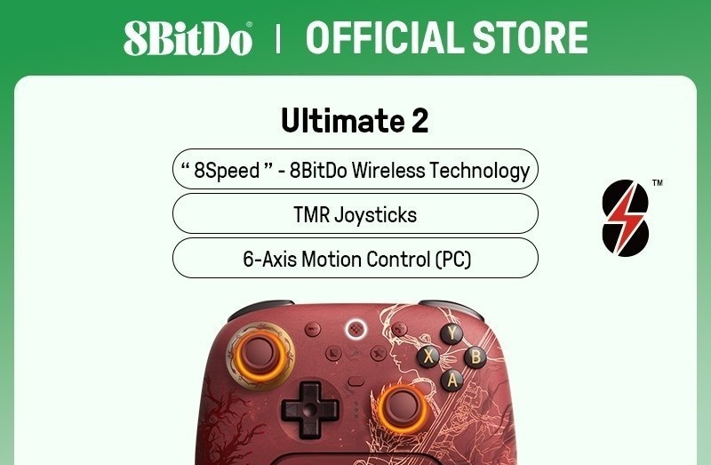 Controle 8BitDo Ultimate Wireless