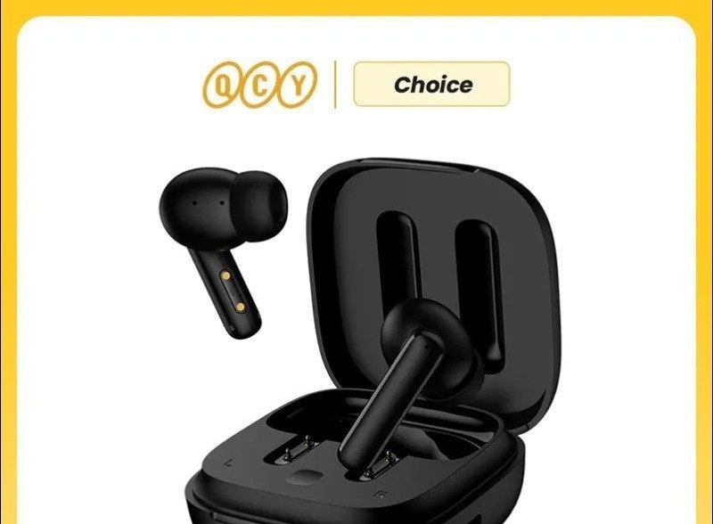 QCY-T13 ANC Fones De Ouvido Sem Fio, Bluetooth 5.3 TWS, ANC, Auscultadores De Cancelamento De Ruído, 4 Microfones ENC Headset, In-Ear, Handfree Earbuds T 13 QCYT13
