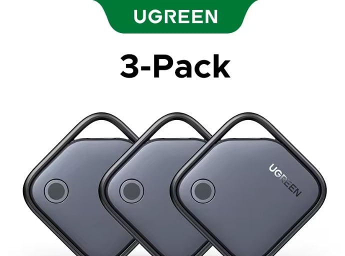 3x AirTag Rastreador Ugreen com Chip Original da Apple IOS