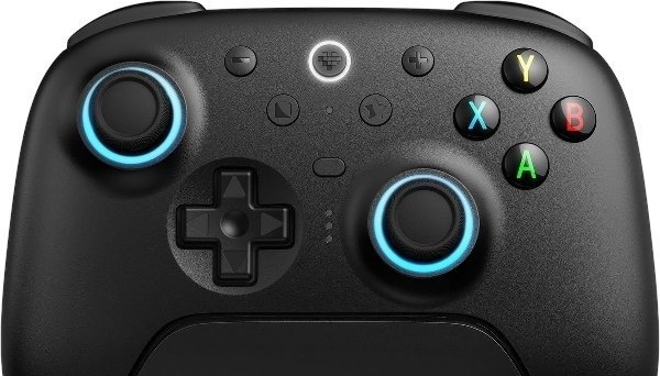Controle 8BitDo Sem Fio Ultimate 2 TMR  base de carregamento