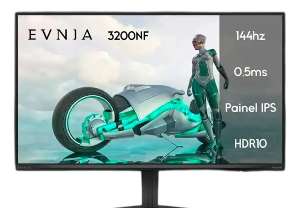 Monitor Gamer Philips Evnia 27 Ips 144Hz 0.5ms Fhd27m2n3200nf Preto