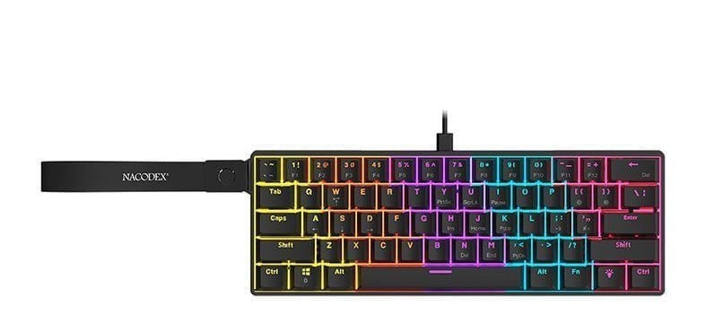 Teclado Mecanico Ajazz X Nacodex NK61 , Switch Red